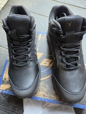 Bates Men's Rush Shield Black Mid Dryguard Tactical Shoes